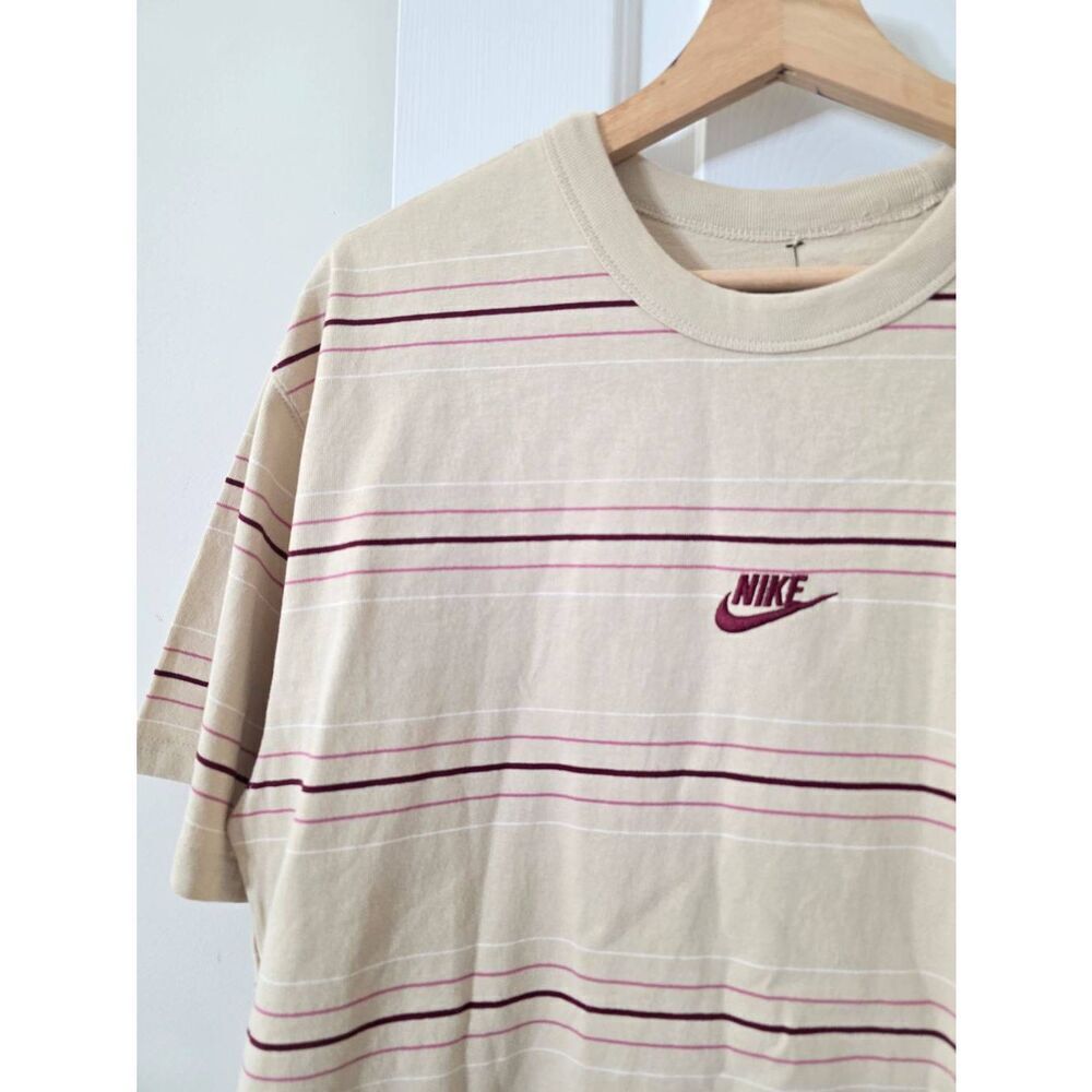 Nike Men's Sportswear Premium Essentials Striped T-Shirt S NWT - Picture 2 of 7